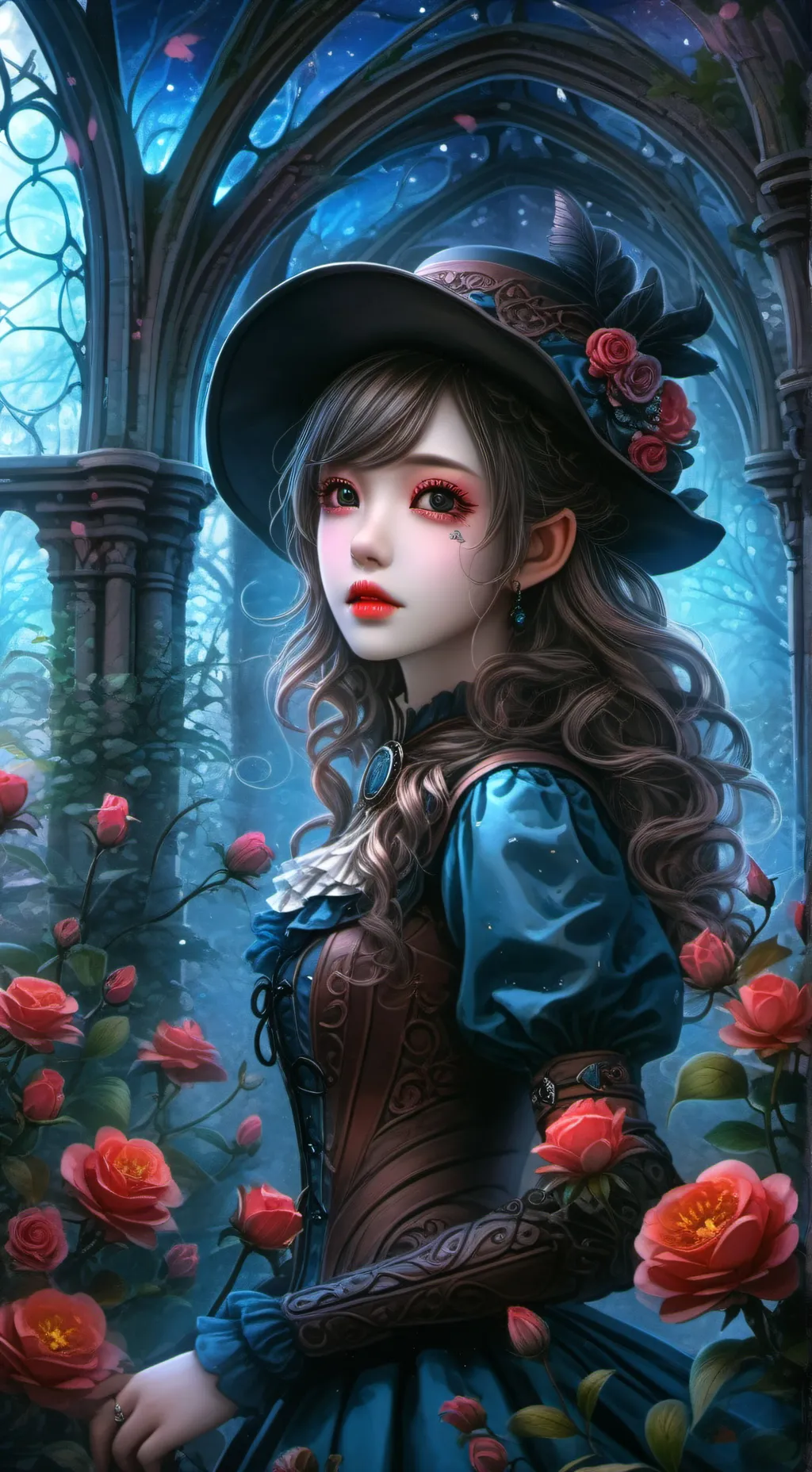 ai character: Fpe but dw!! background