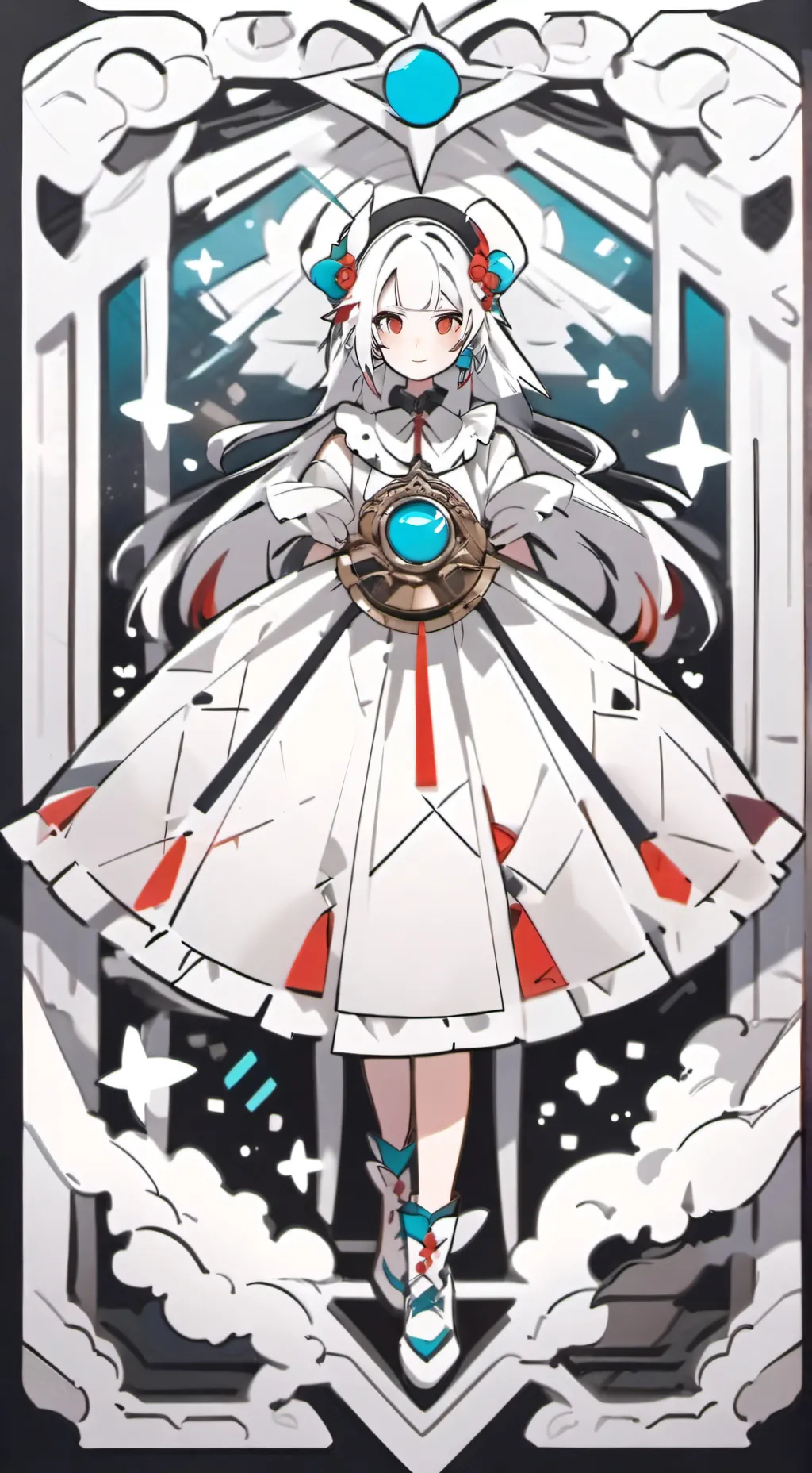 ai character: stella background