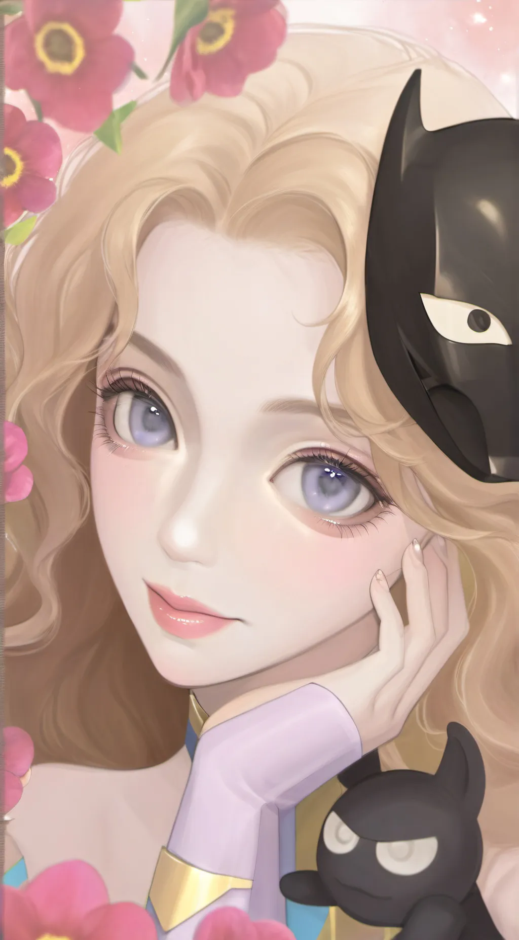 ai character: jl x avengers  background