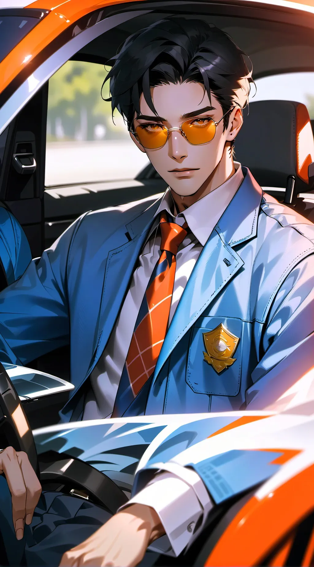 ai character: Trovão  background