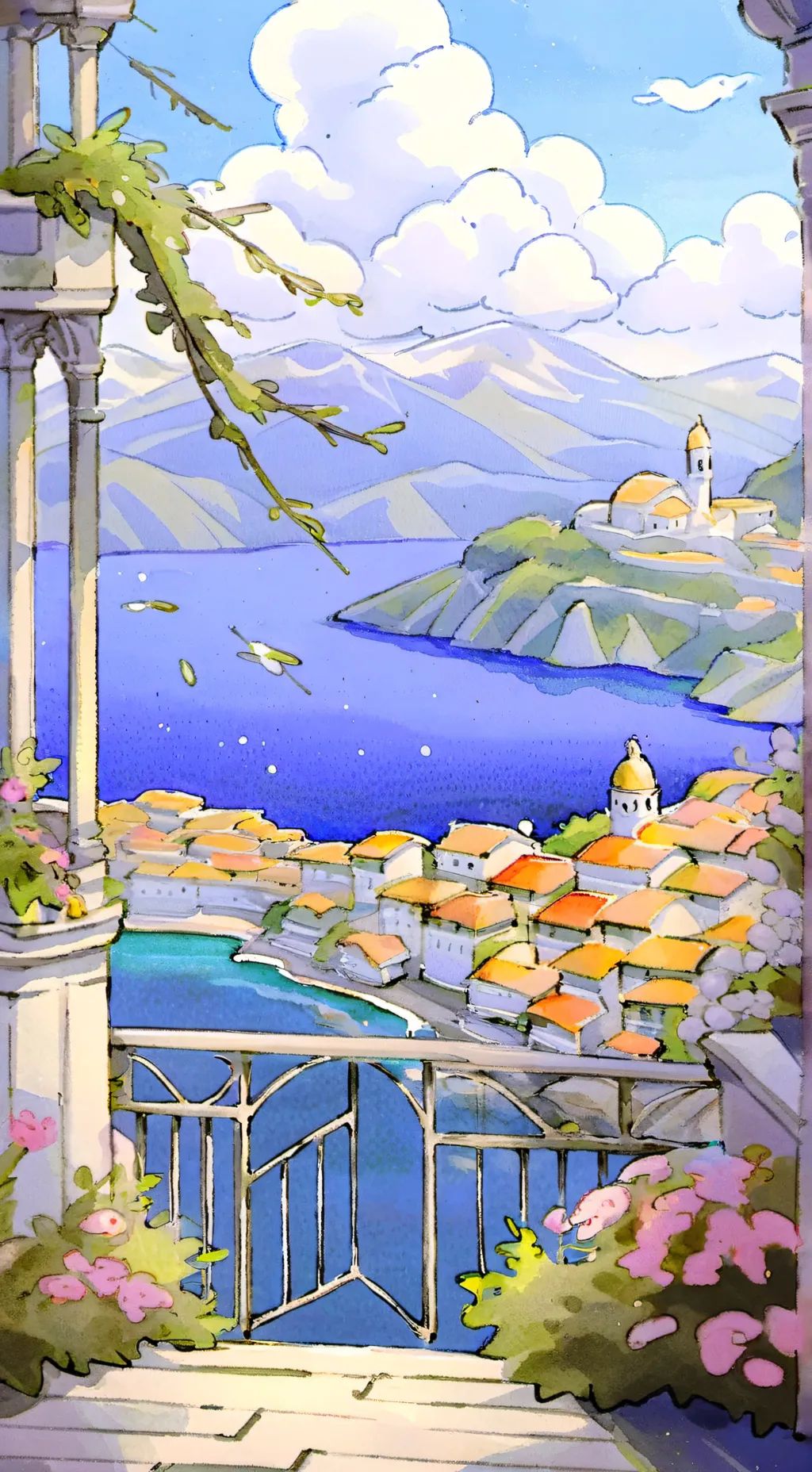 ai character: Woman Bakugo  background