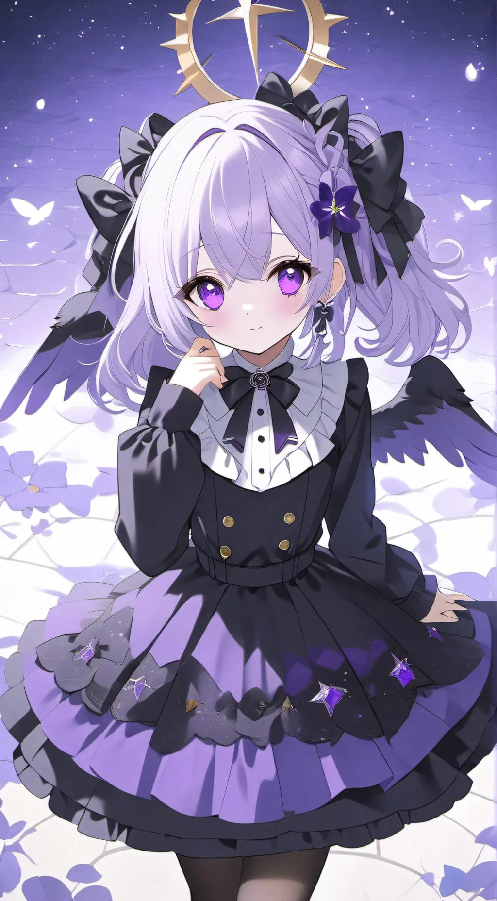 ai character: Nightmare sans background