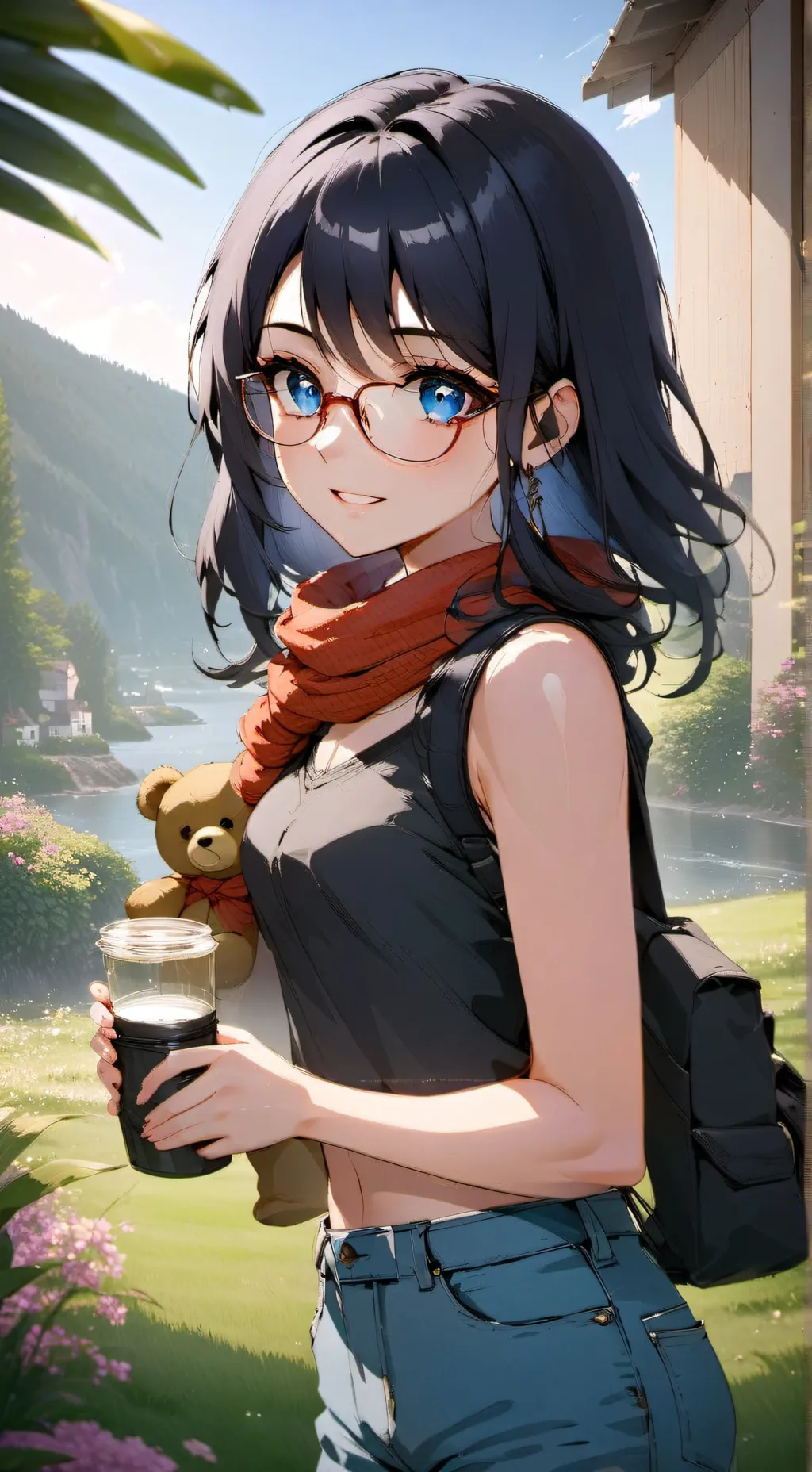 ai character: ❤😭Forbidden love😭❤ background