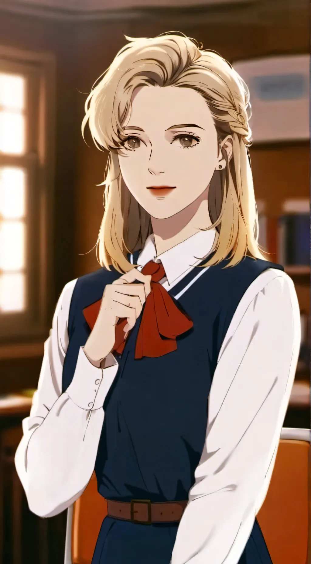 ai character: Miss. Ron background