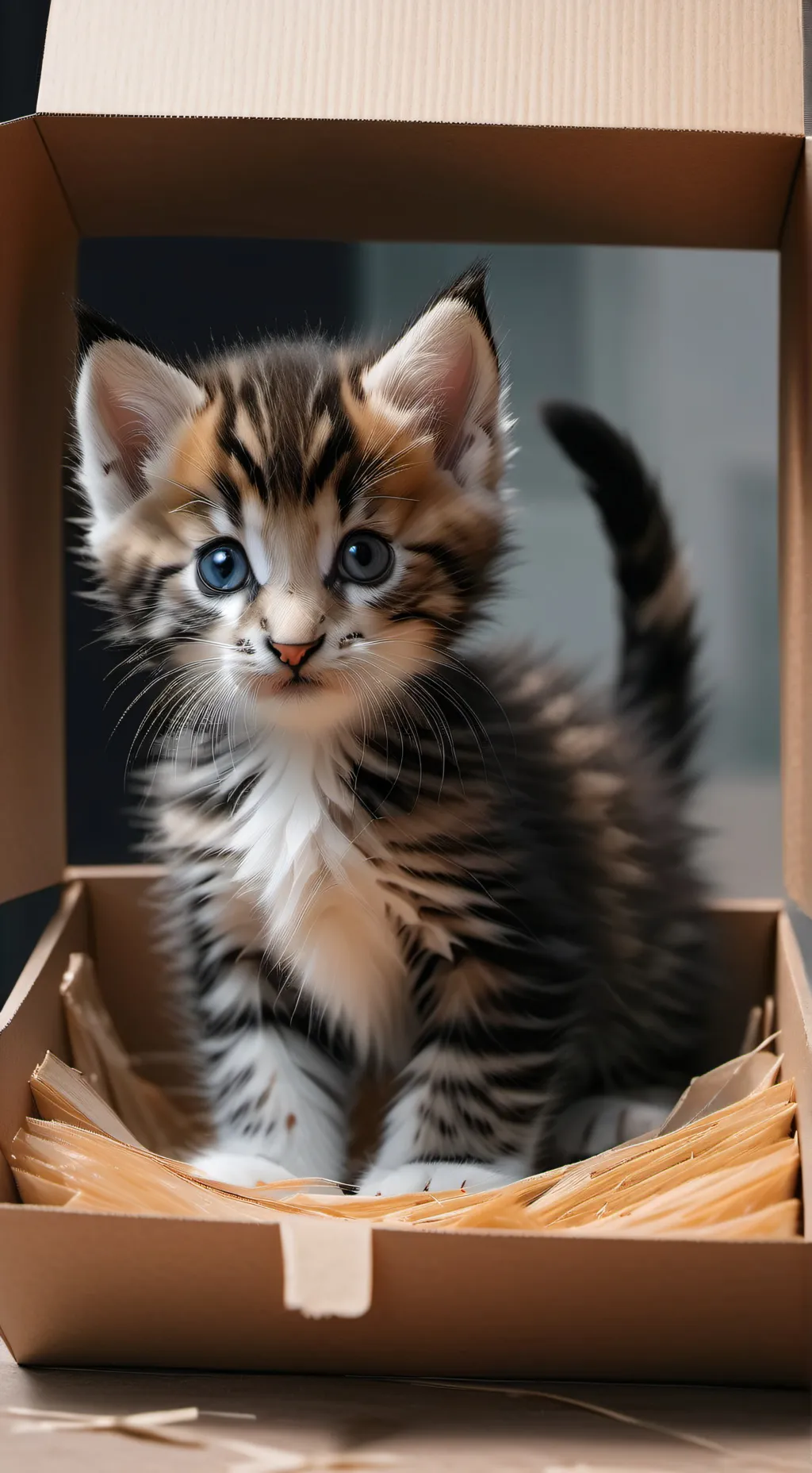 ai character: Mean Kitten background