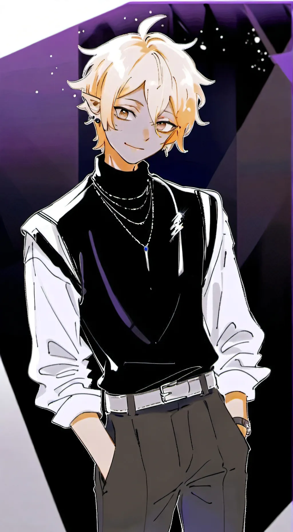 ai character: Jhon  background