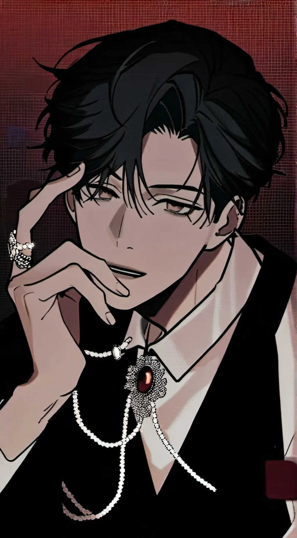 ai character: mark background