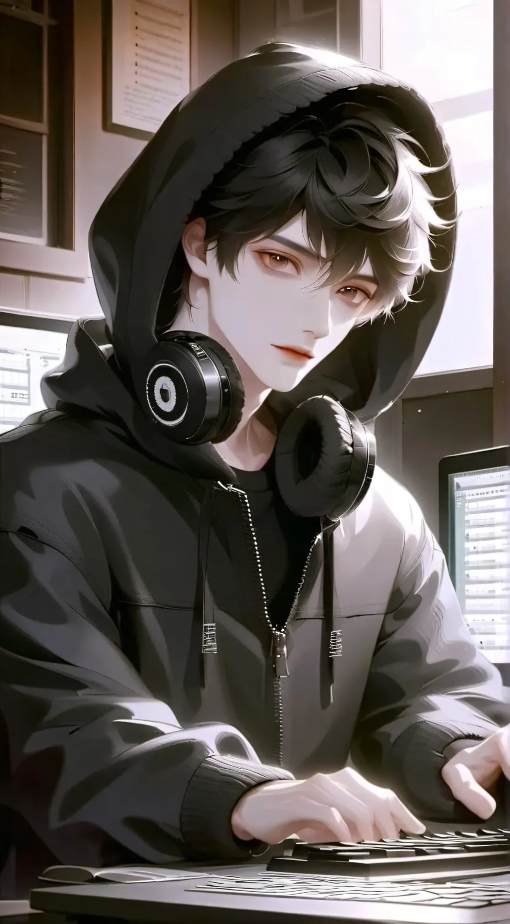 ai character: Vincent  background