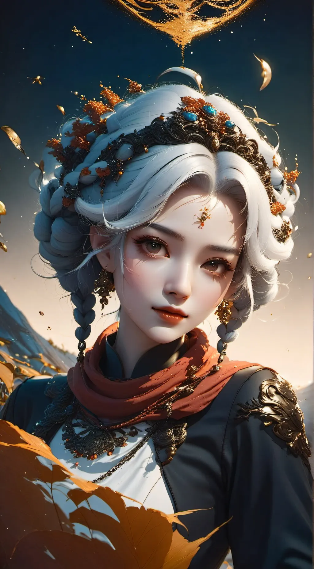 ai character: Hawks x Dabi background