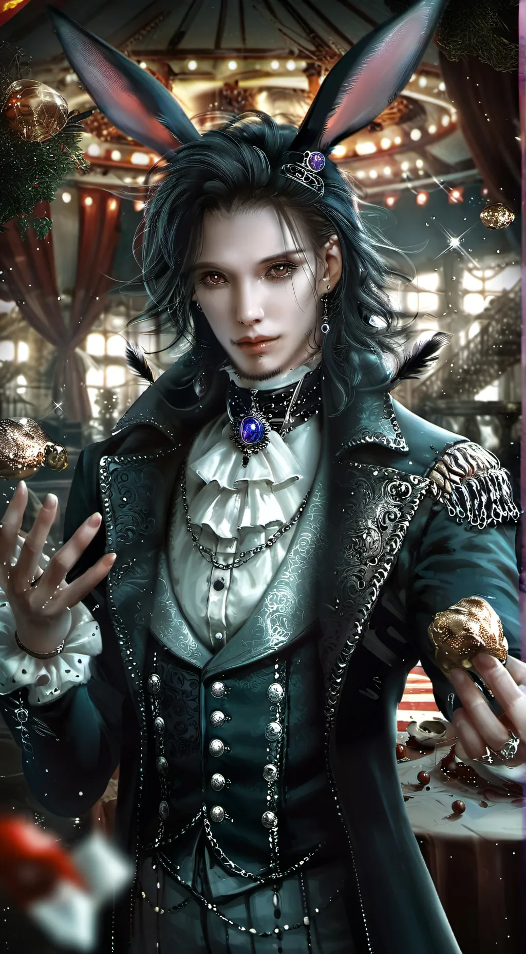 ai character: Tadc react background