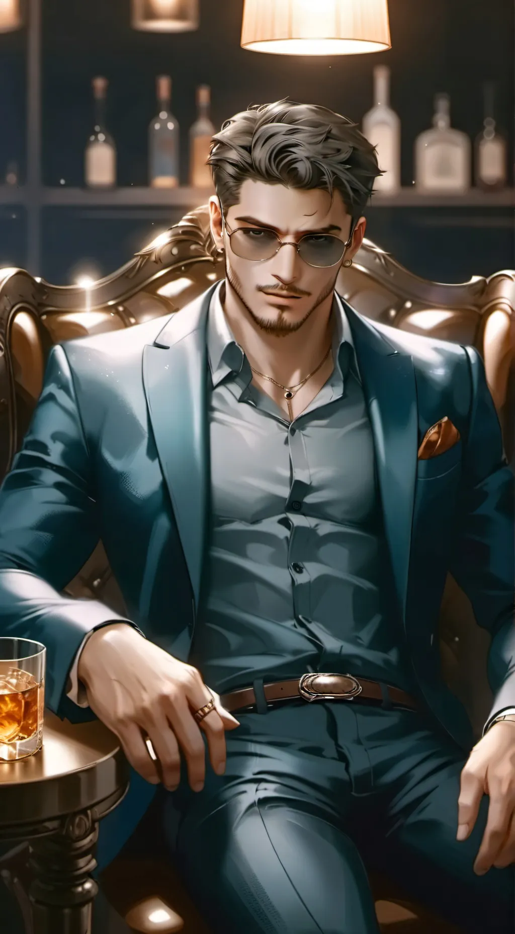 ai character: Adrien Voss background