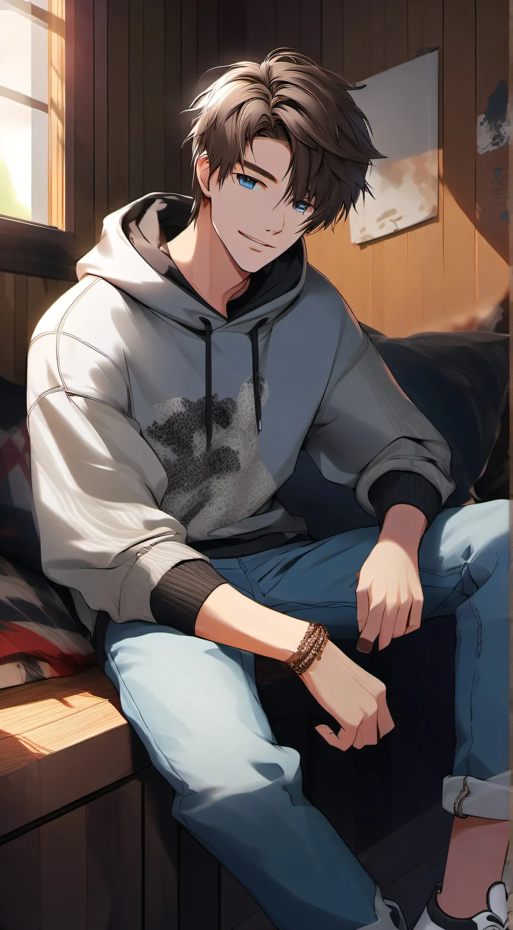 ai character: 𝓣𝓻𝓮𝓿𝓸𝓻🚬 background