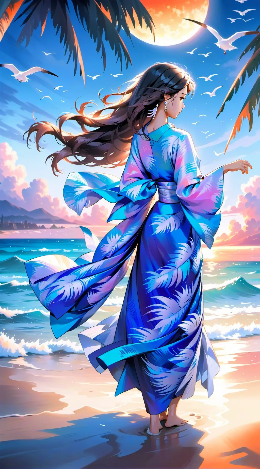 ai character: Hawaiian background