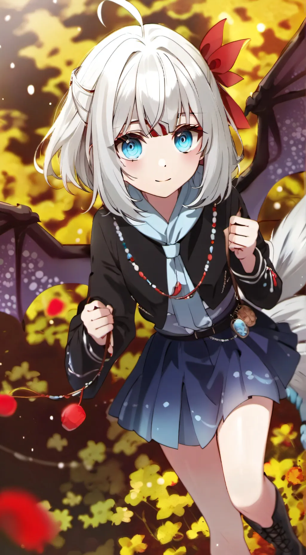 ai character: Silly dragon :haru background