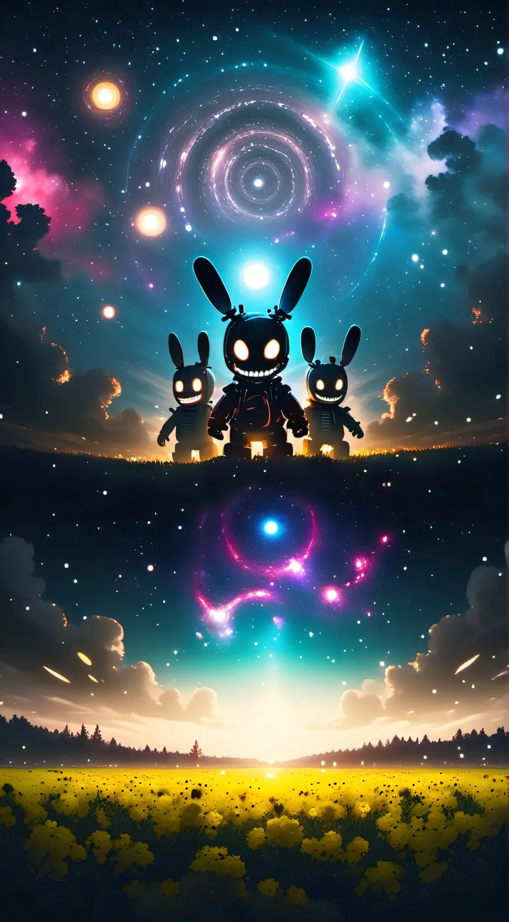 ai character: fnaf Movie after background