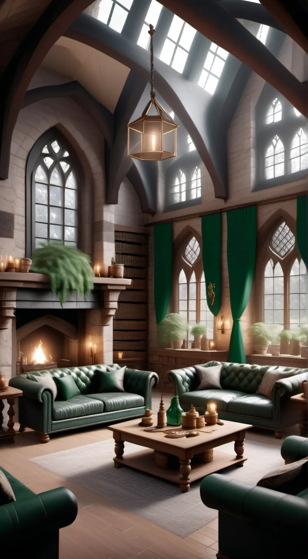 ai character: Slytherin boys background