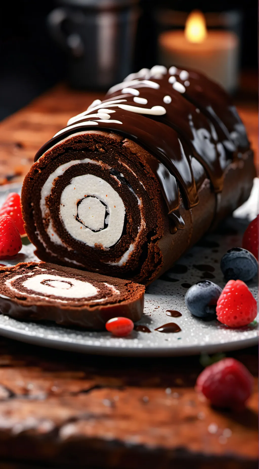 ai character: fruitcake!  background