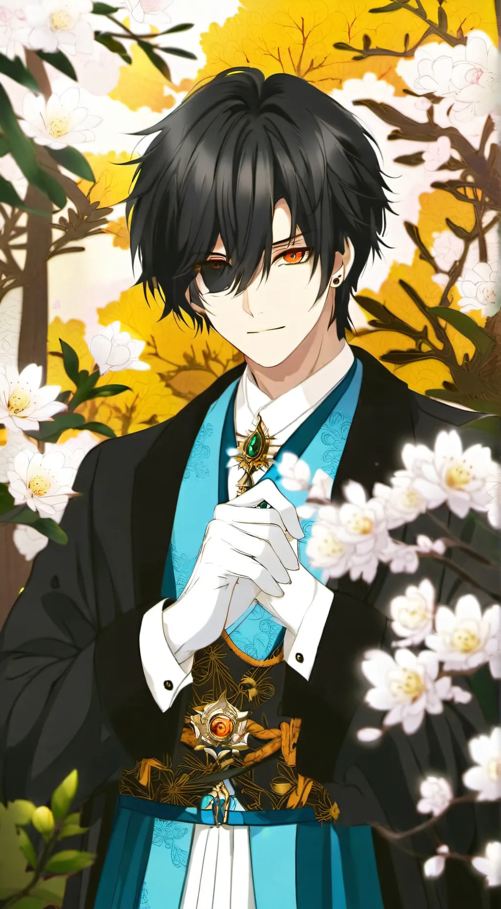 ai character: Malcom  background