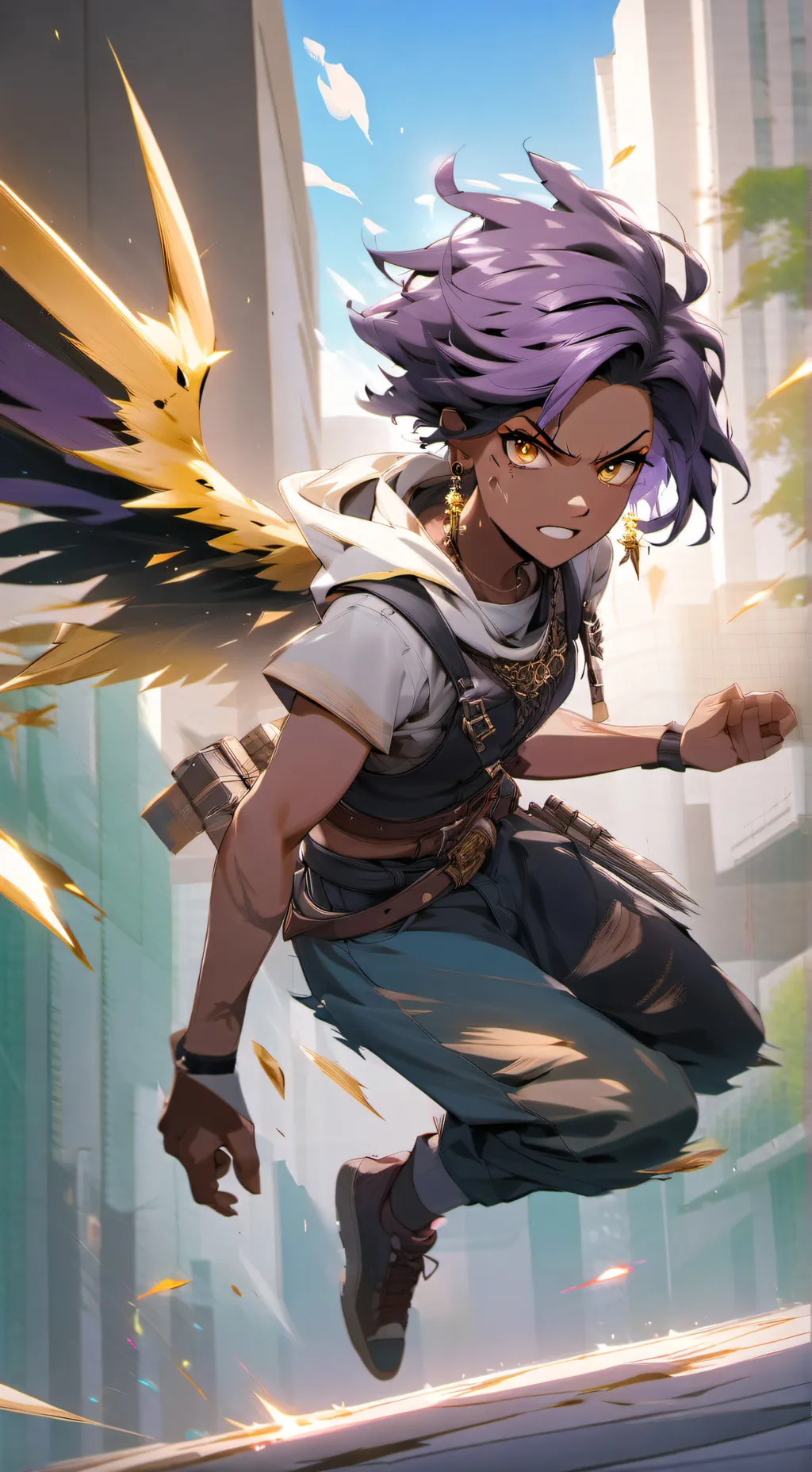 ai character: Violet Paine background