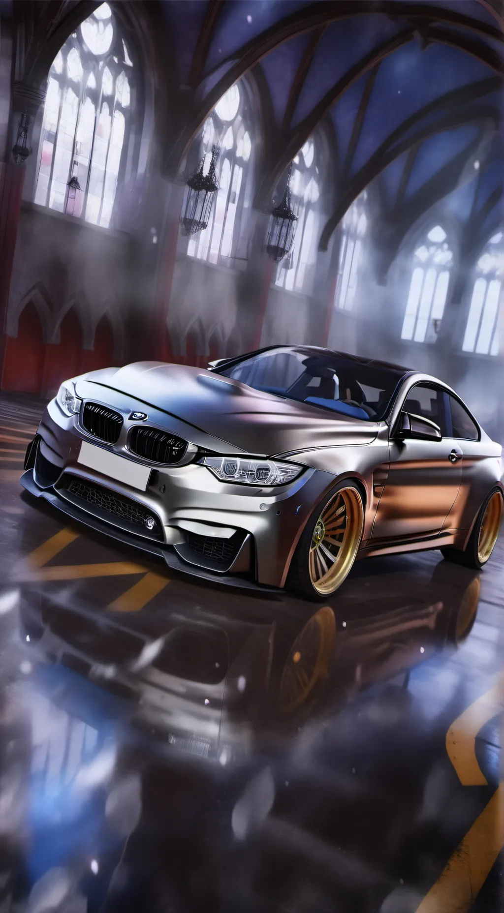 ai character: BMW M4 GT3  background