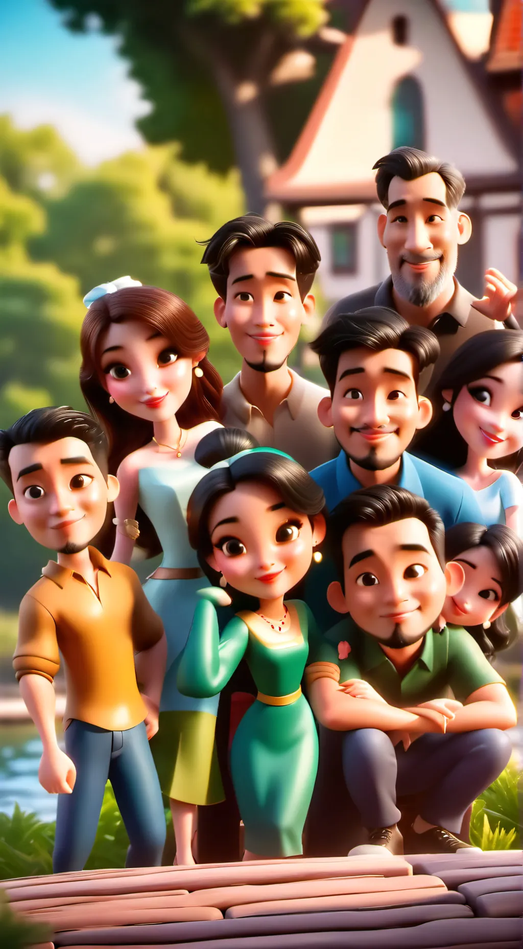 ai character: HP kpdh  background