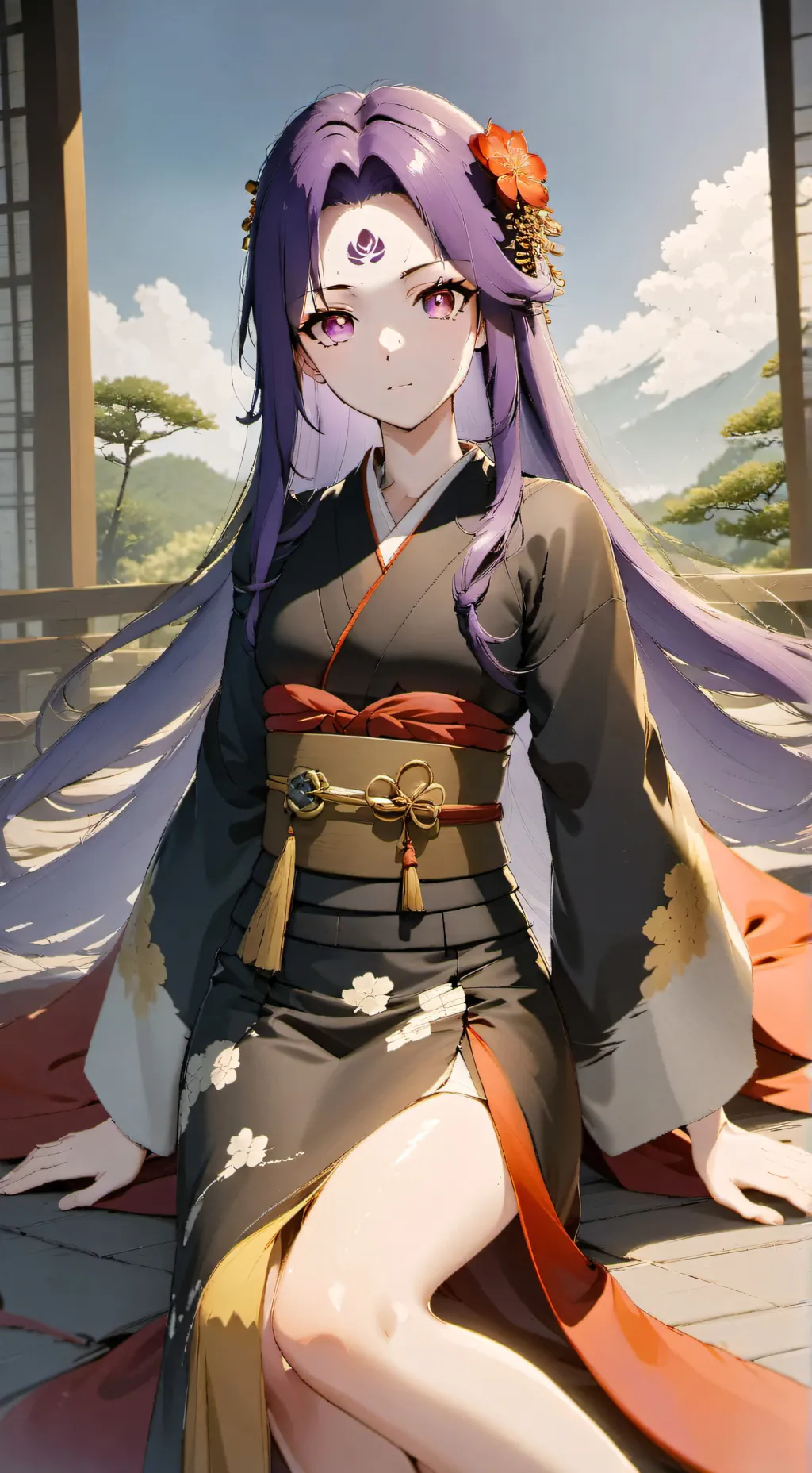 ai character: yin background