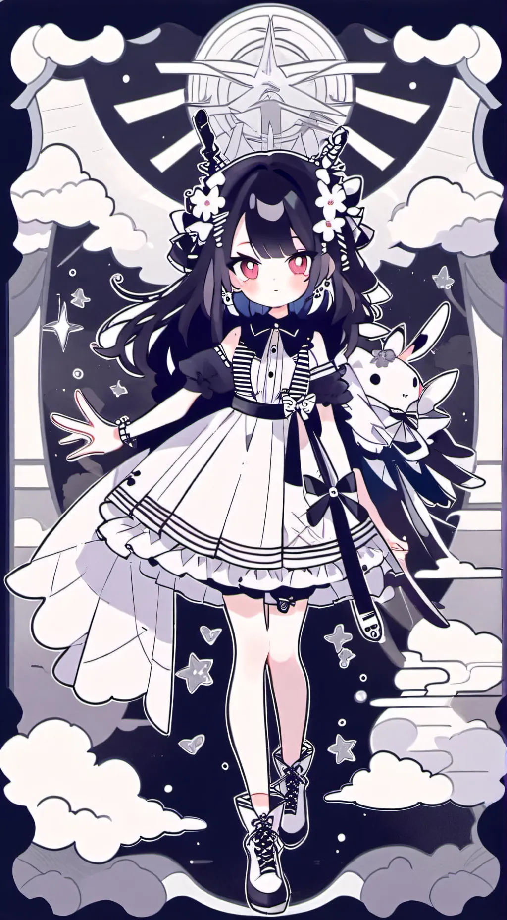 ai character: Анна background