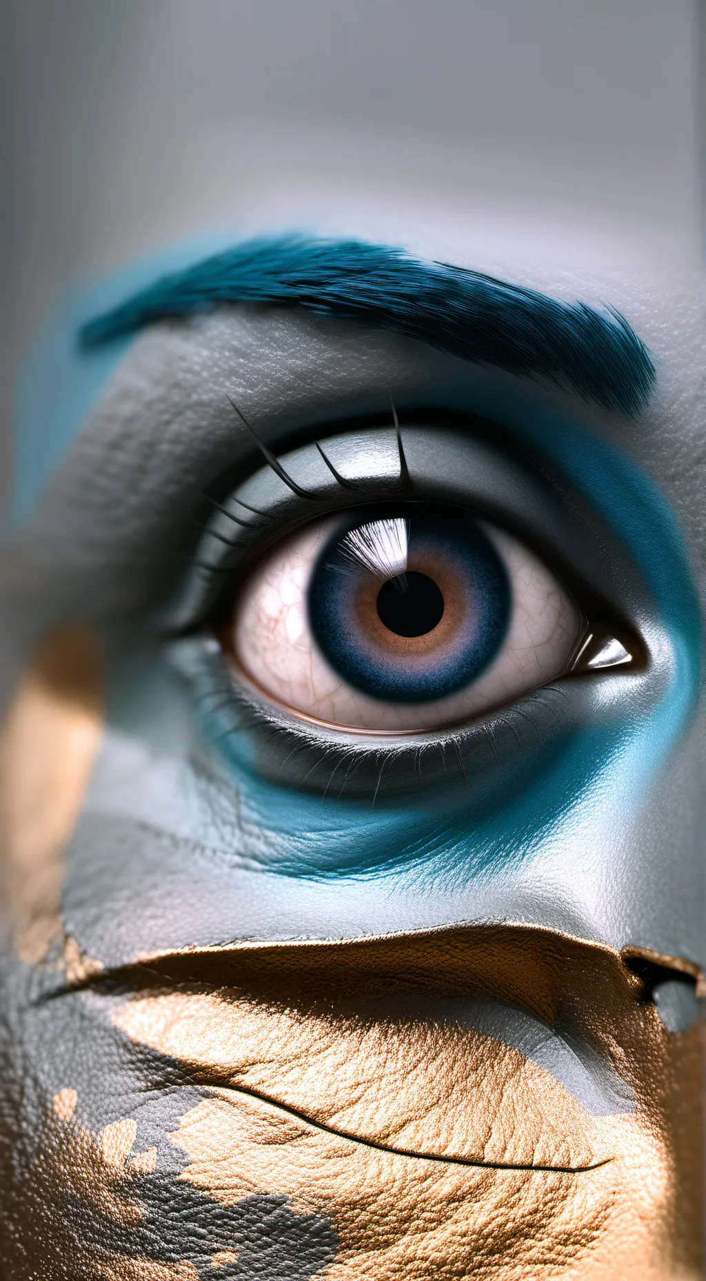 ai character: Un ojo  background