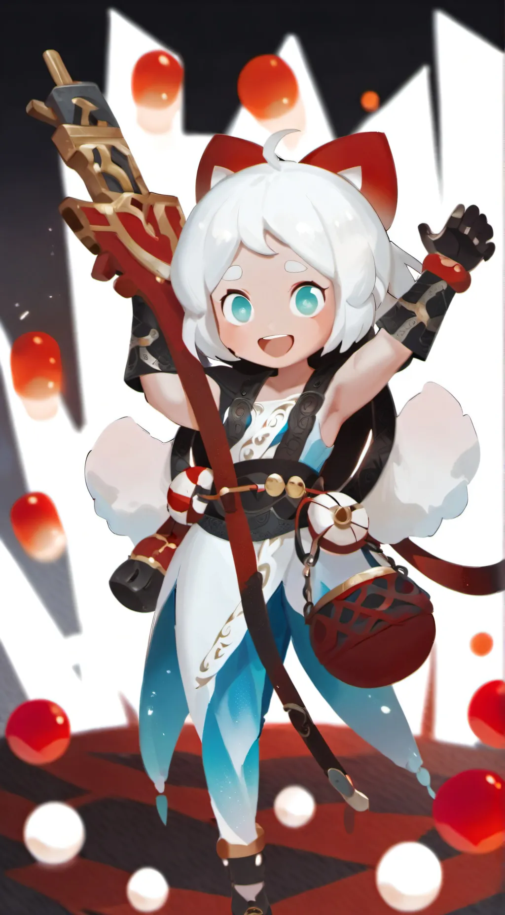 ai character: Squid Game background