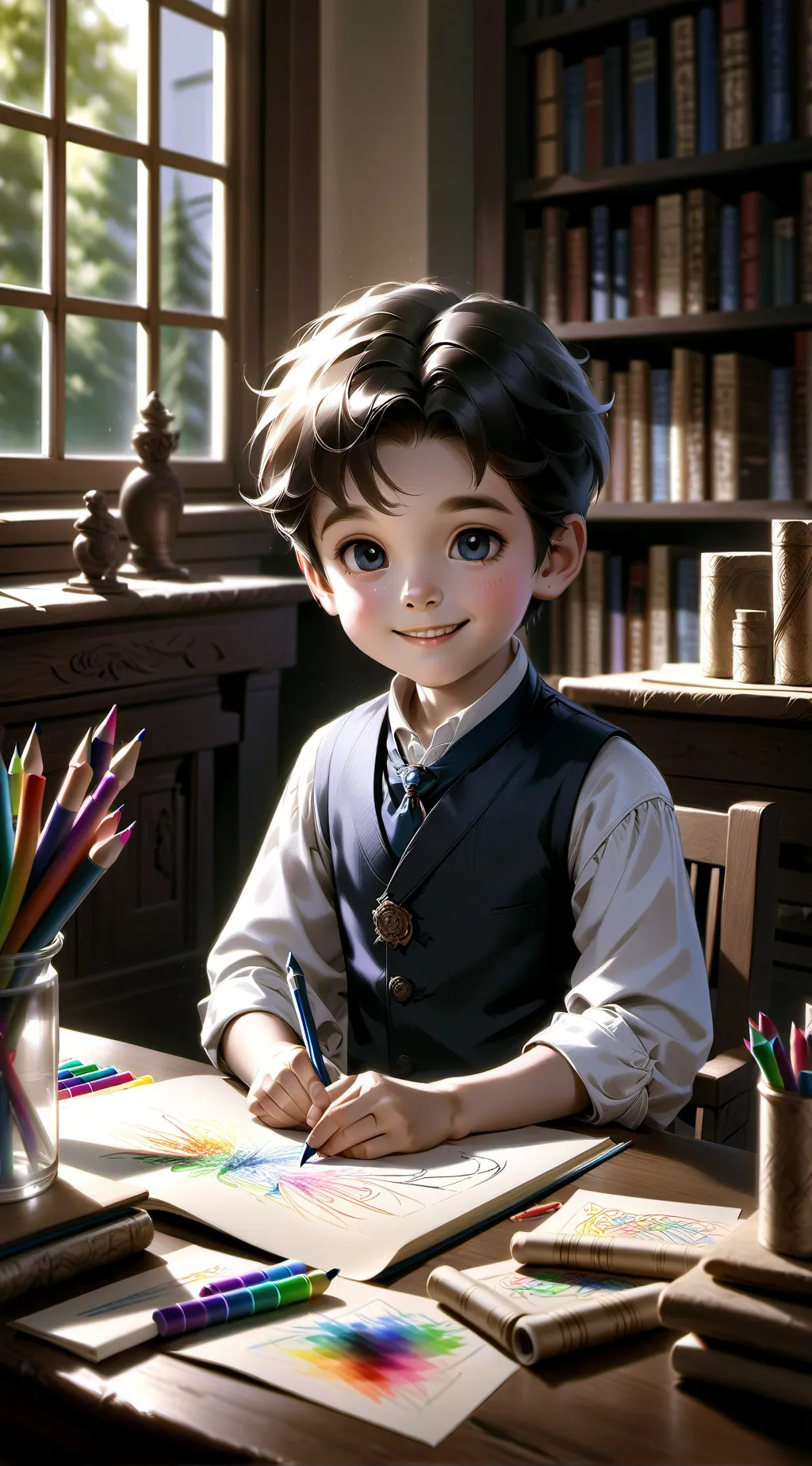 ai character: gago na bata background