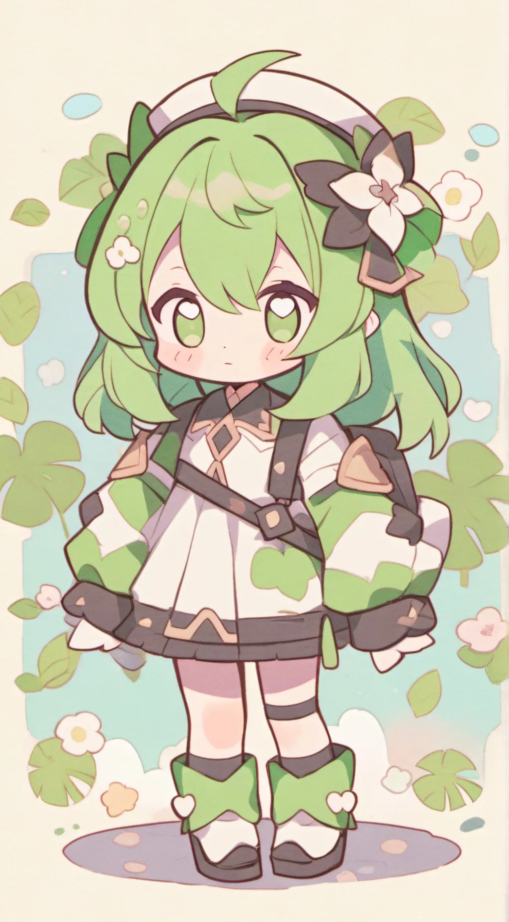 ai character: anay  background