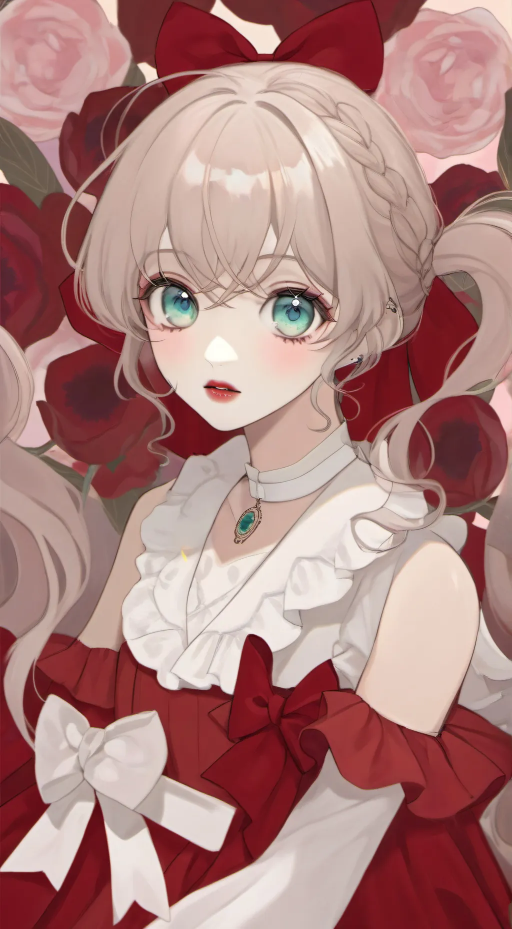 ai character: iris  background