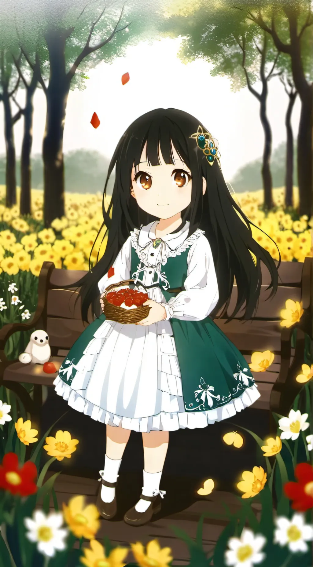 ai character: Alba background