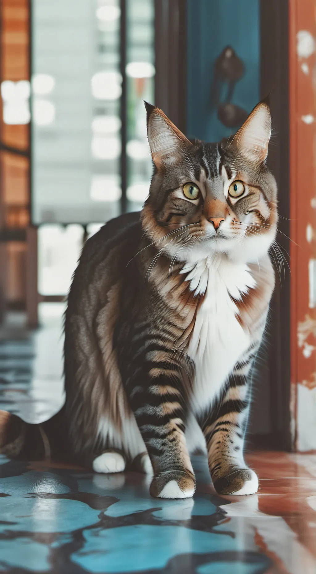 ai character: AI Odin background