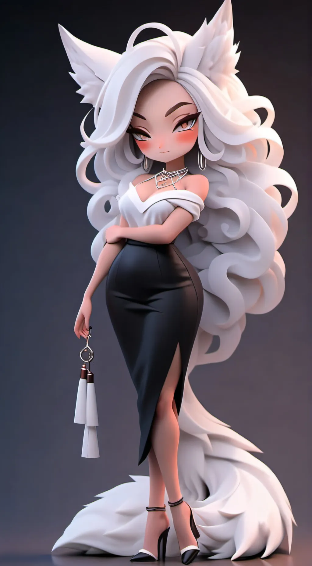 ai character: Mystery background