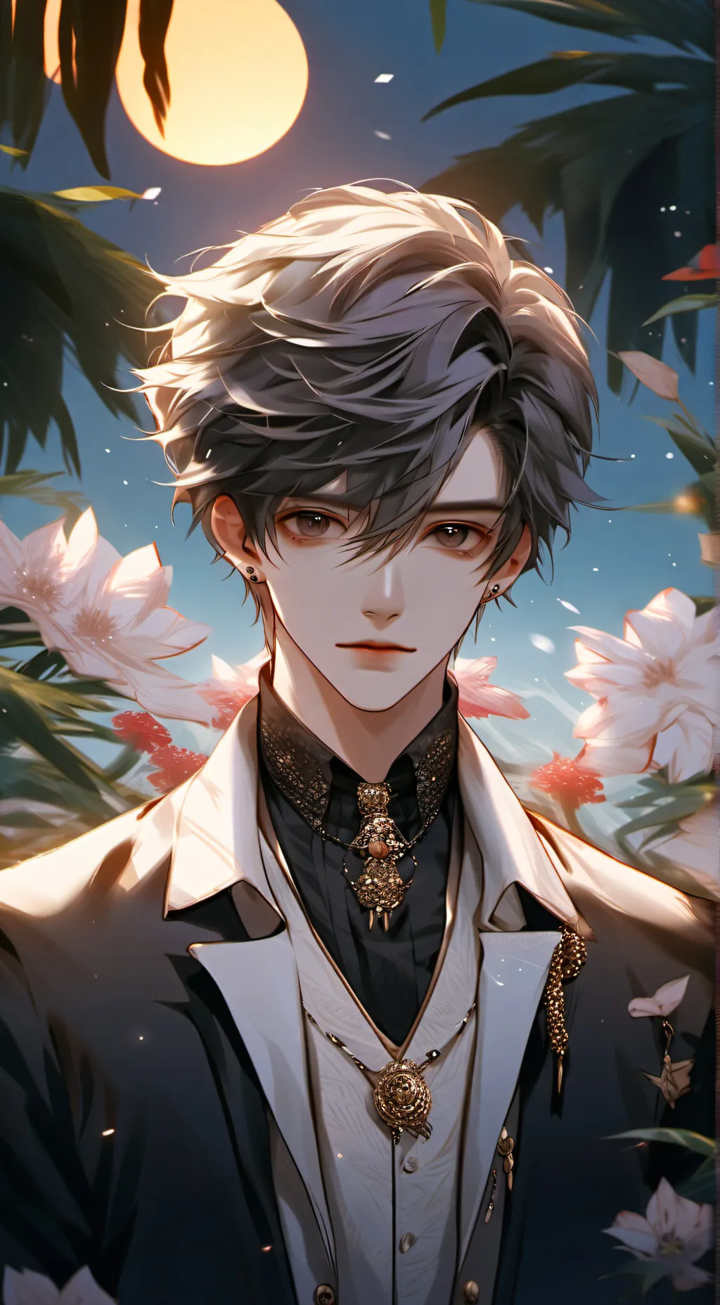 ai character: Leon background