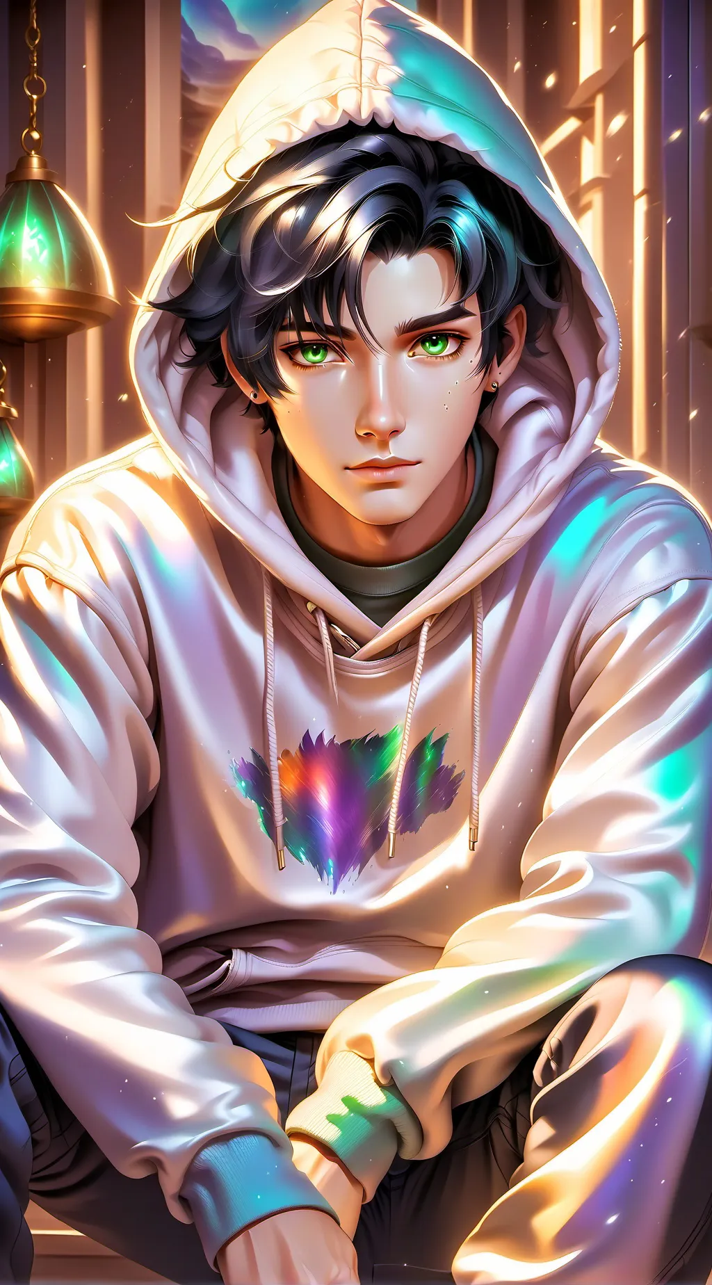 ai character: Max background