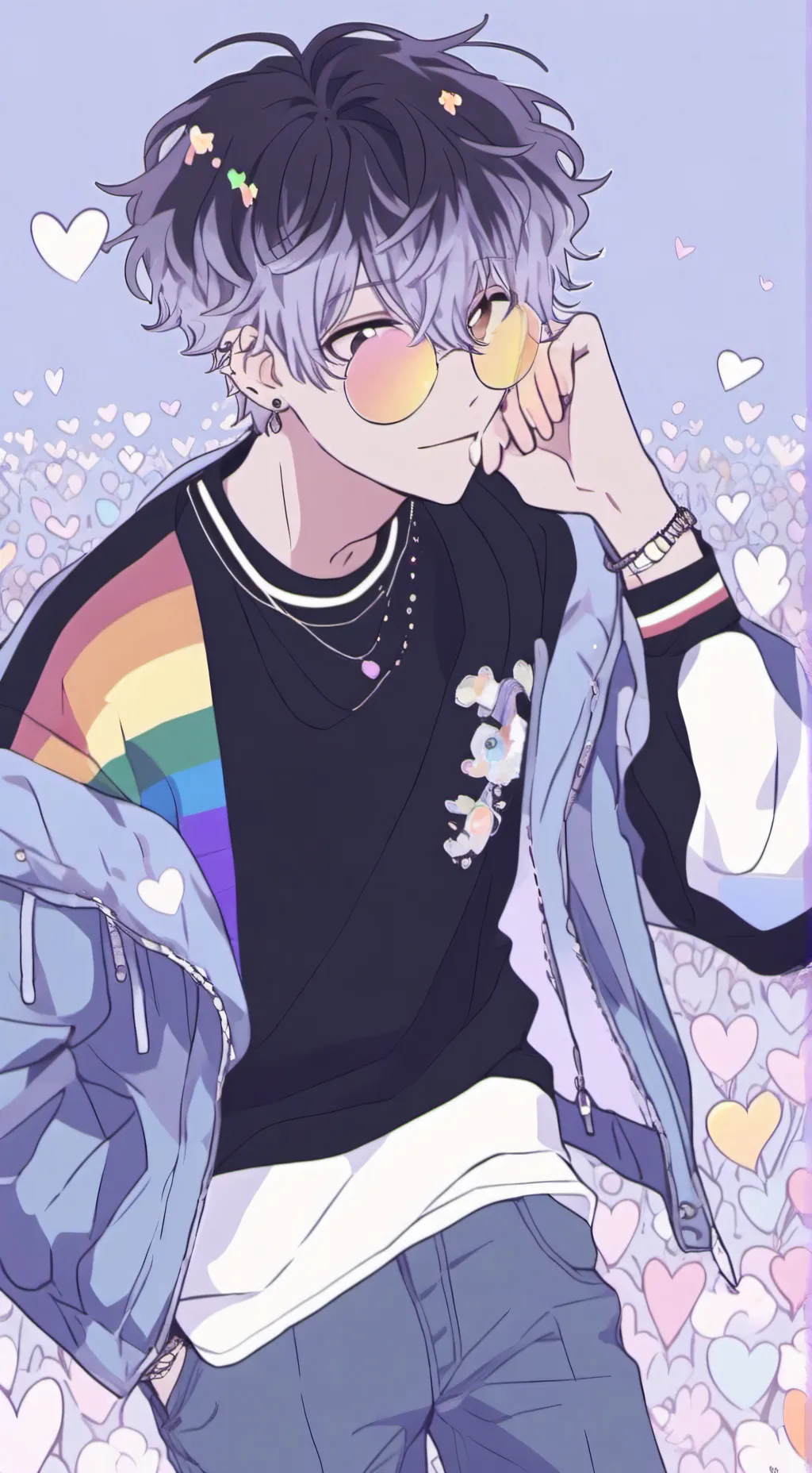 ai character: max🏳‍🌈🔥 background