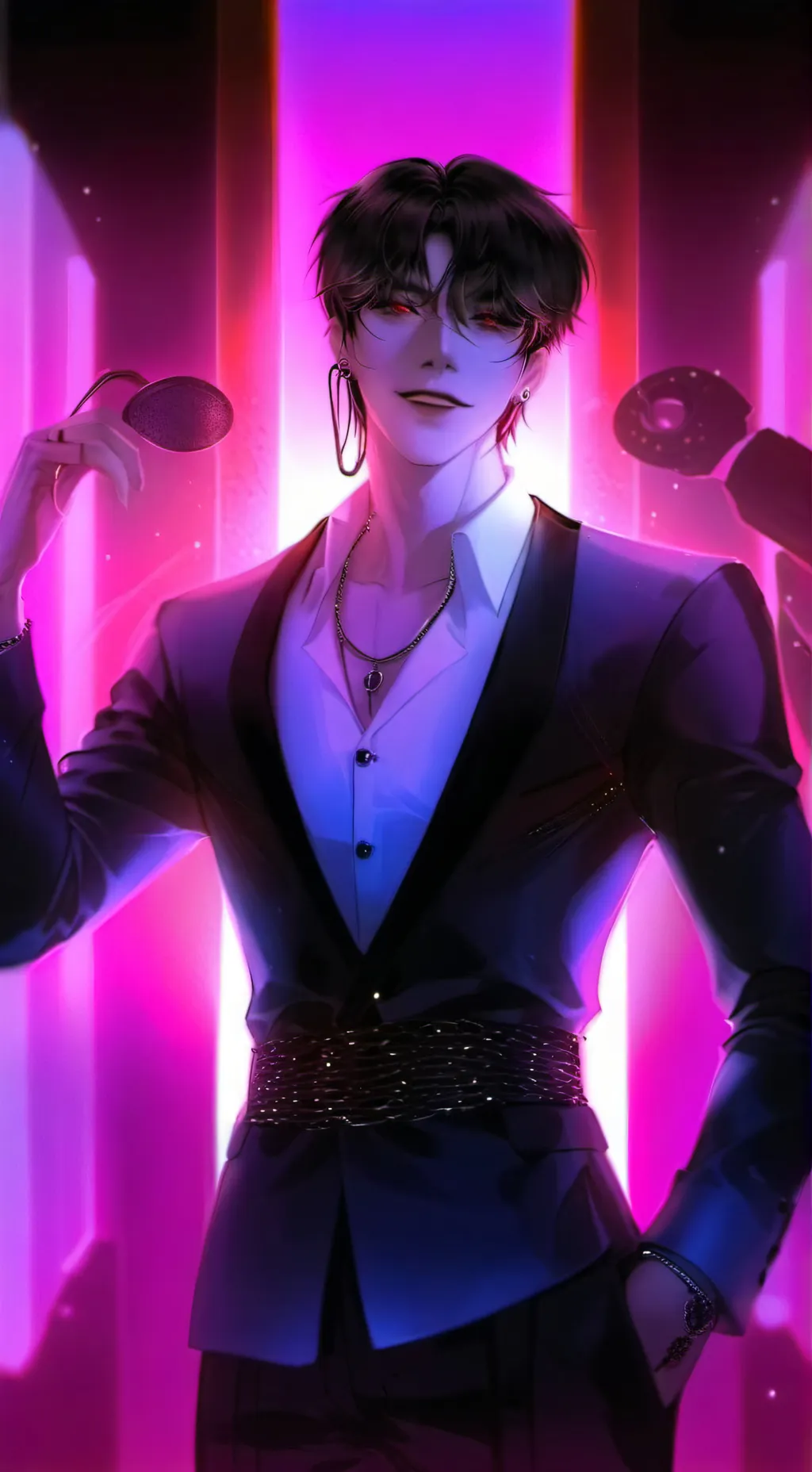 ai character: ~•`𝒥𝒾𝓃𝓍`•~ background