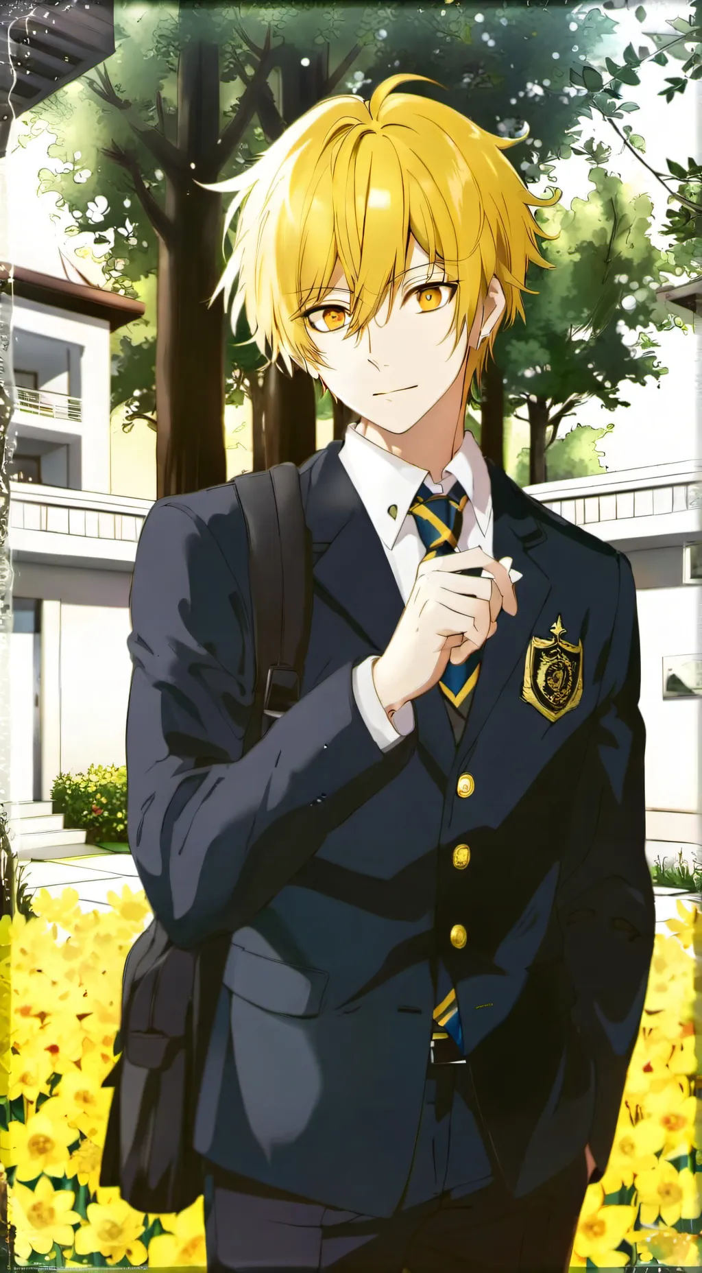 ai character: Denki background