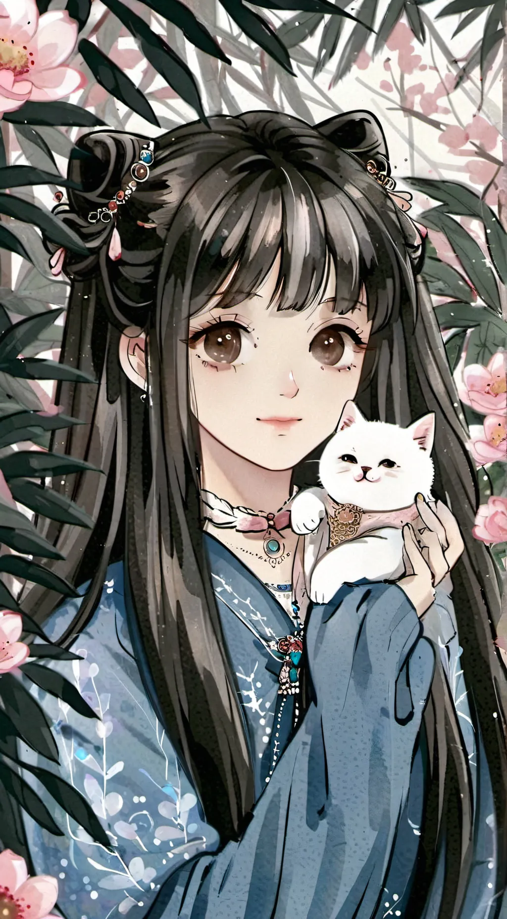 ai character: bon bon background