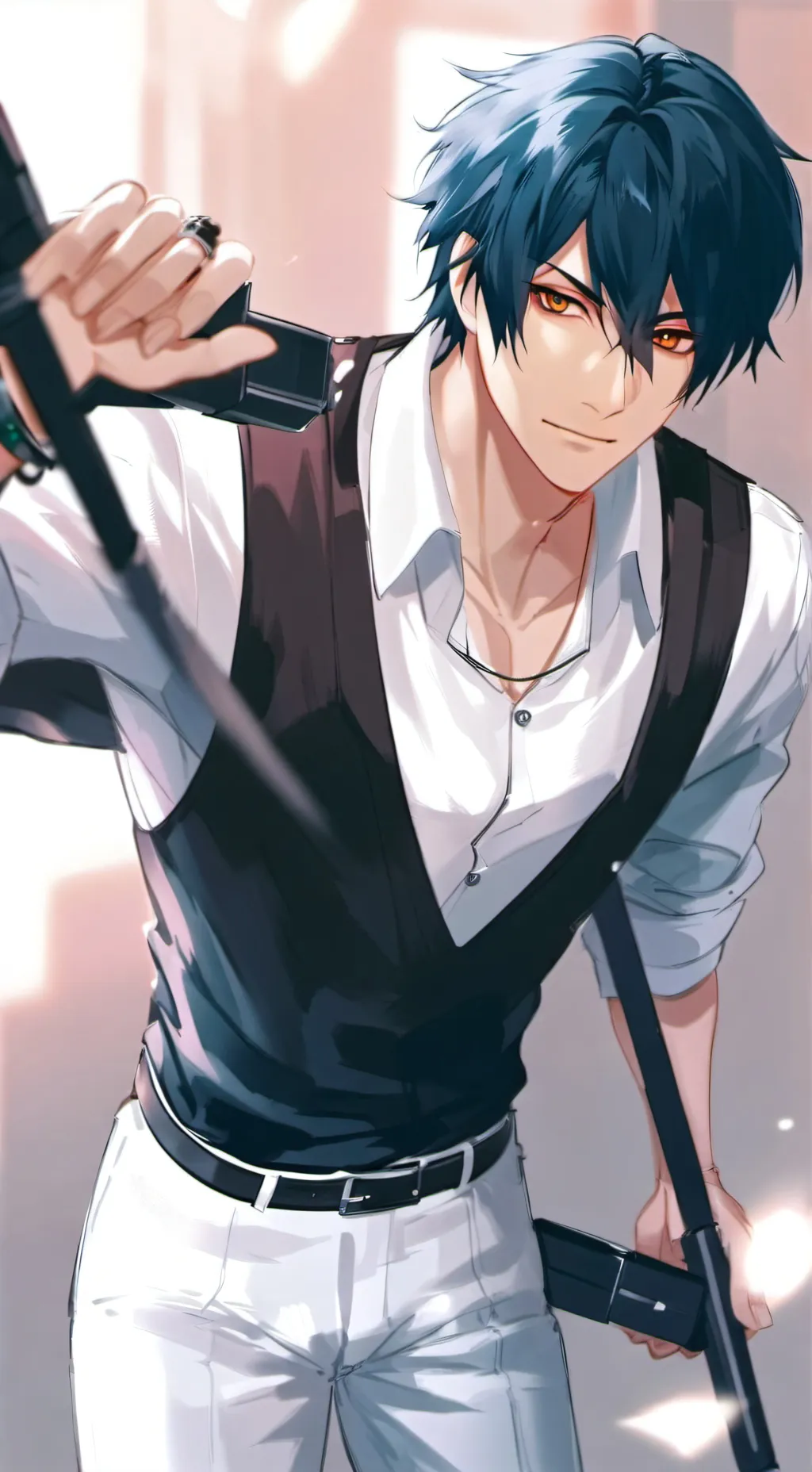 ai character: Alexander  background