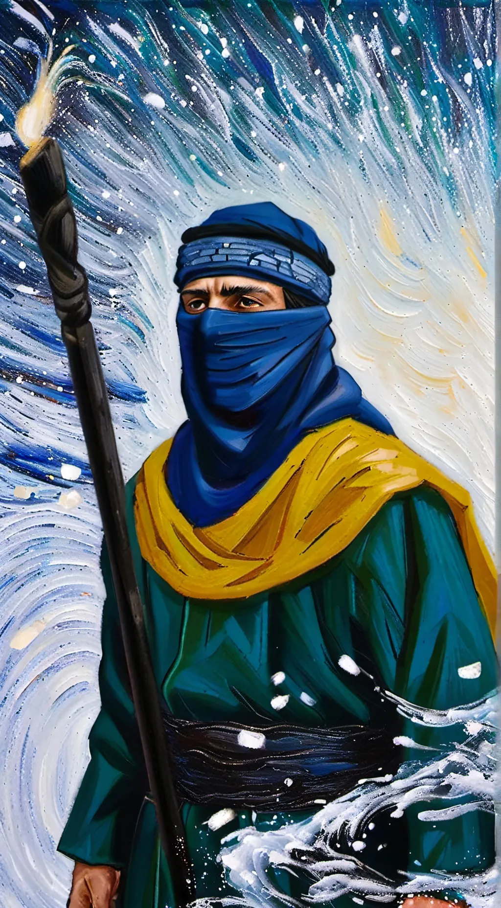 ai character: cambios background