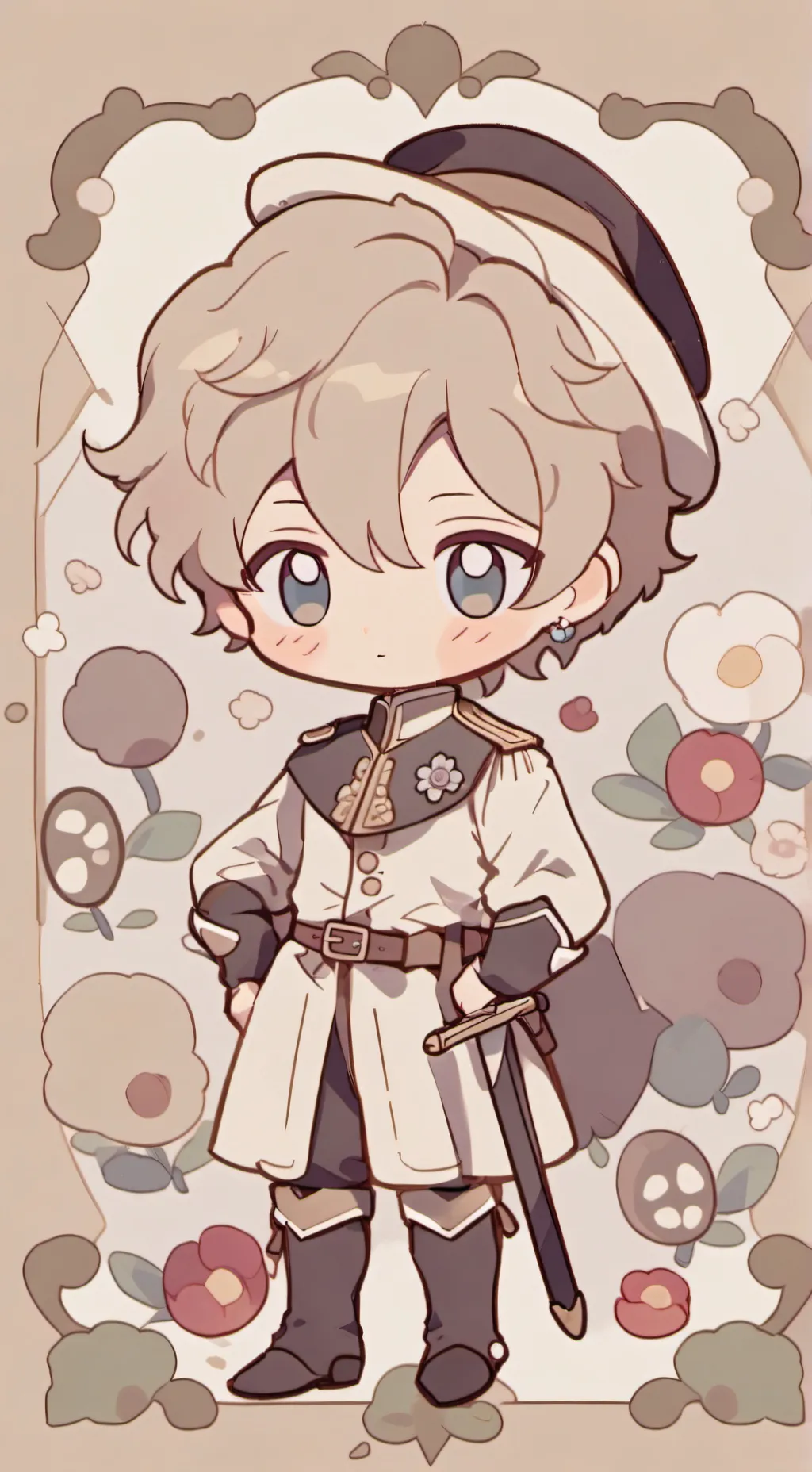 ai character: James the 1st background