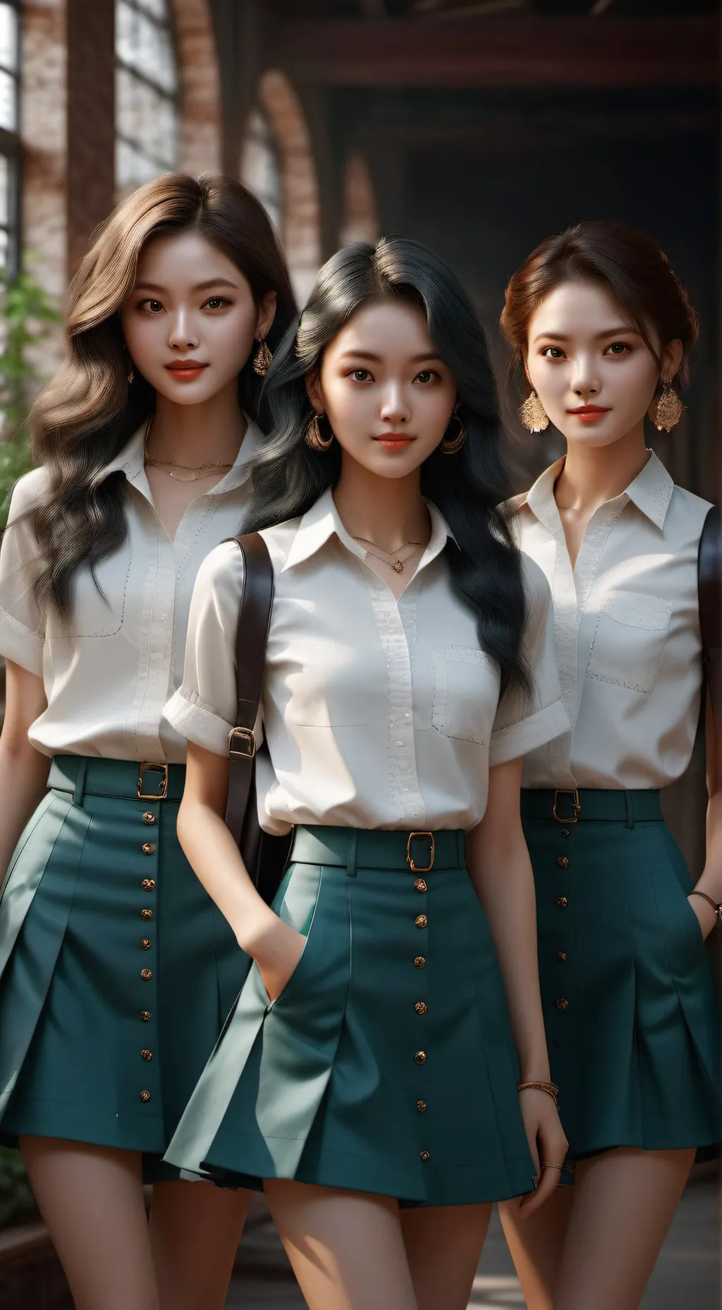 ai character: 3 Mean girls background