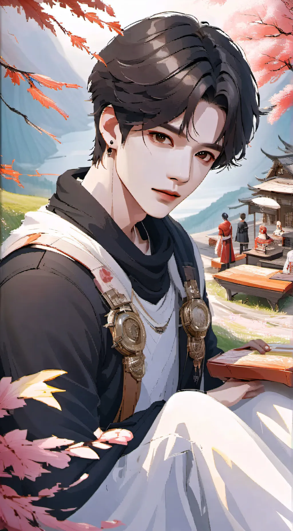 ai character: BTS background