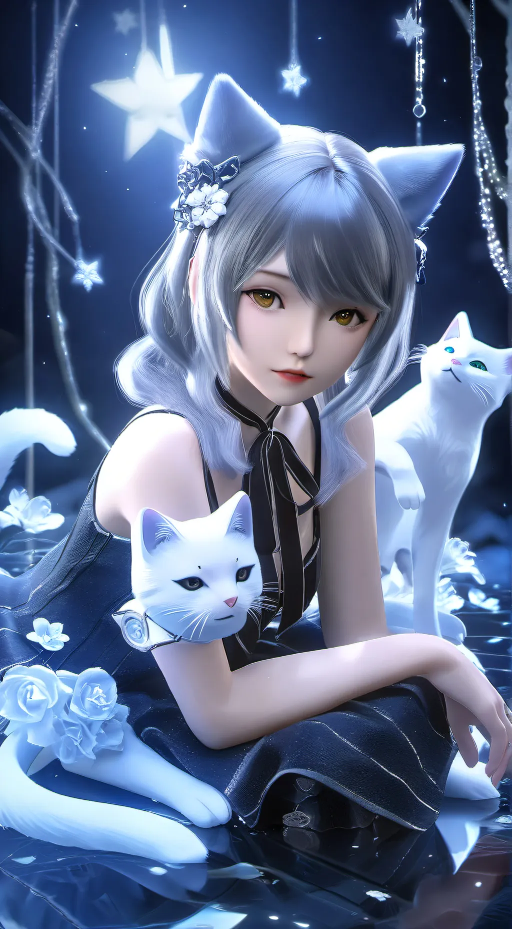 ai character: KNY (pijamada) background