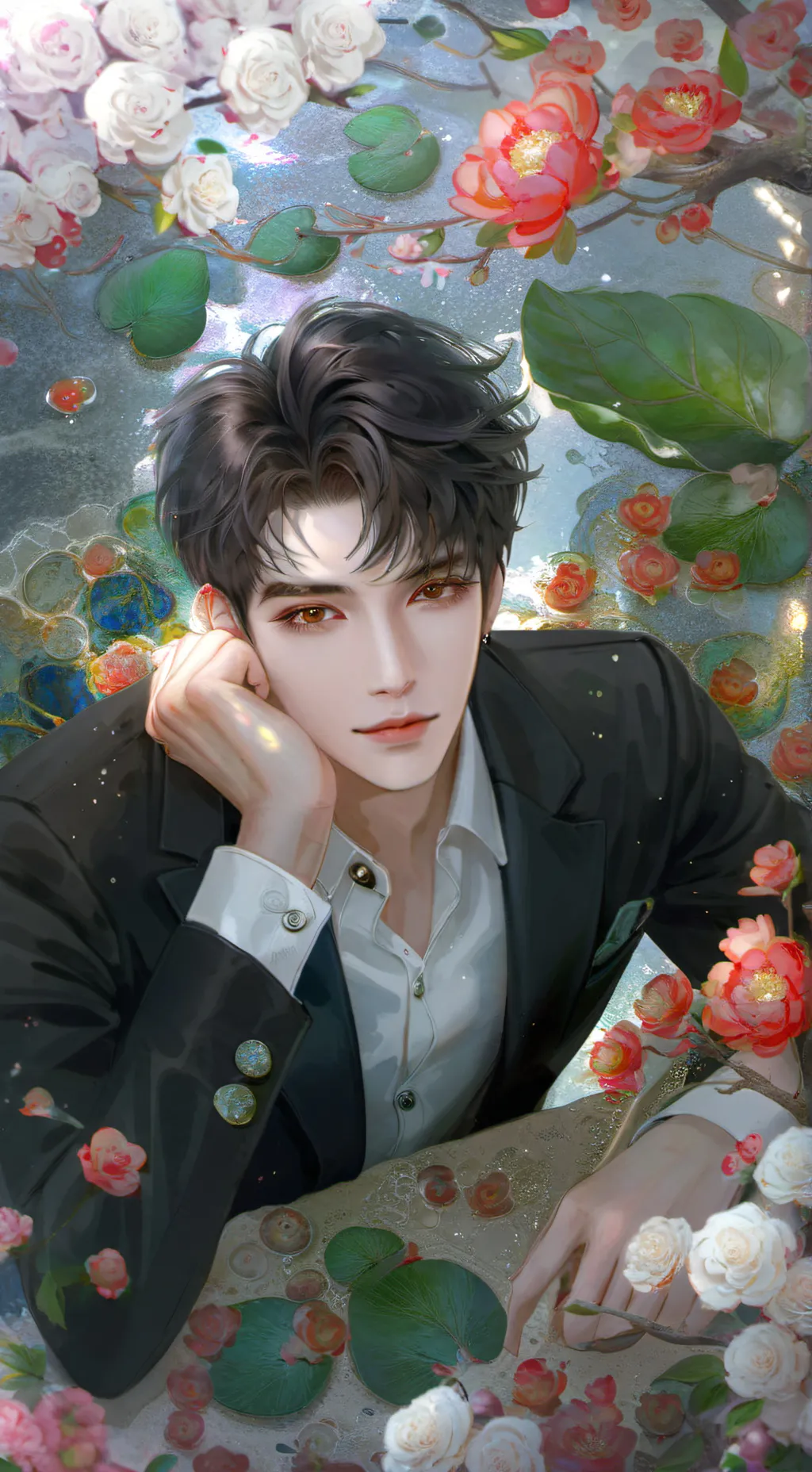 ai character: Leo background