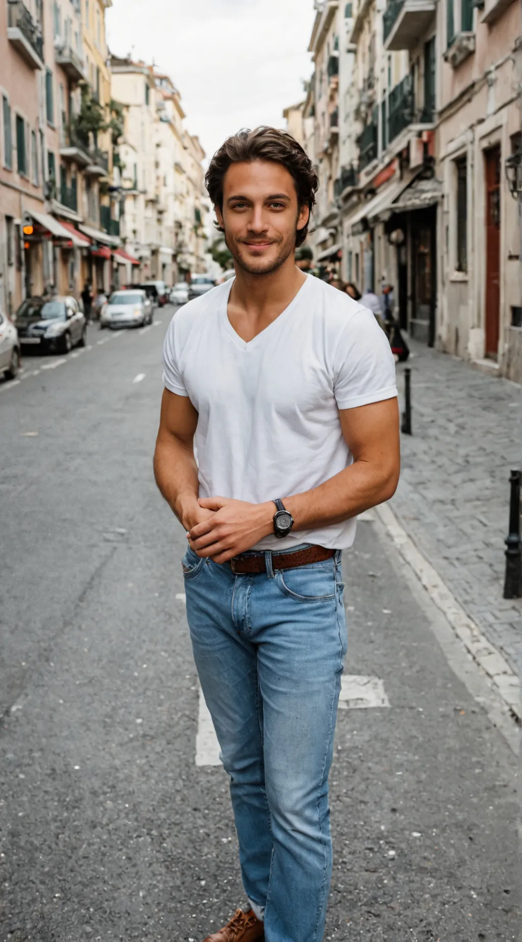 ai character: Harold background