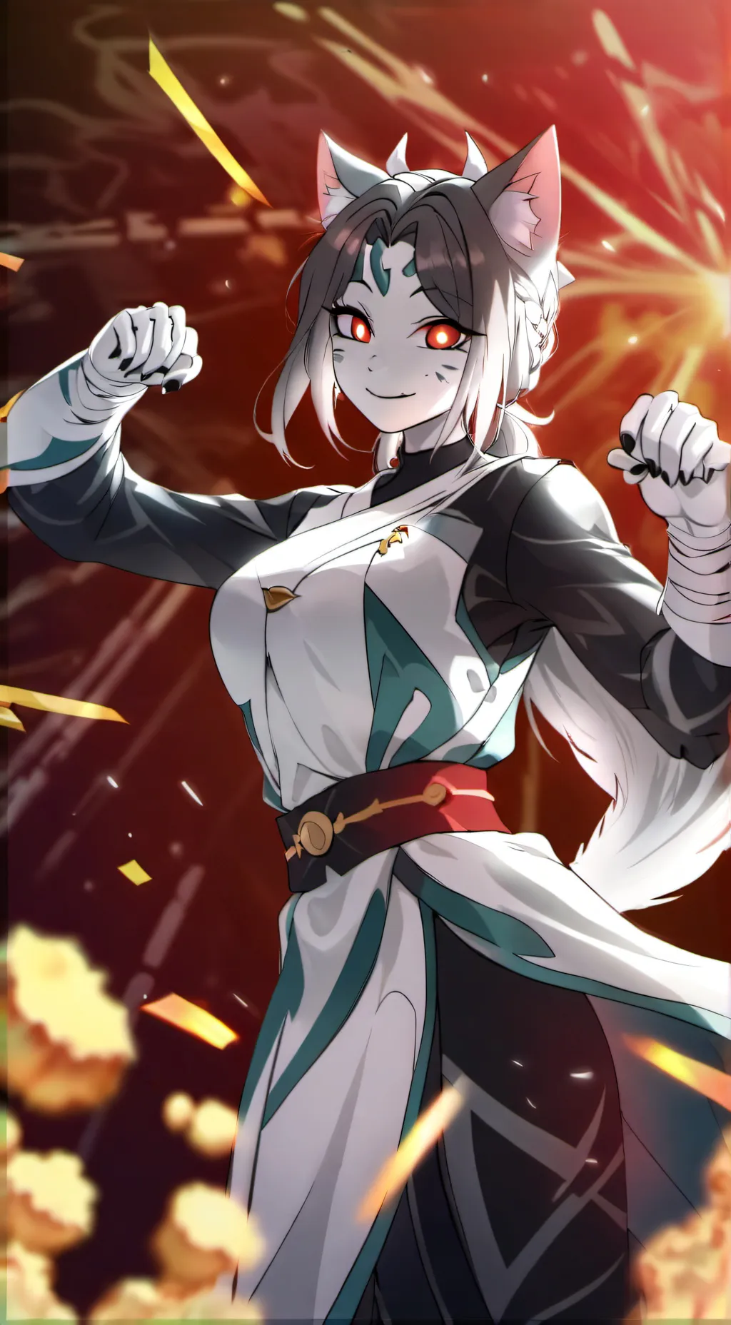 ai character: Виктория background